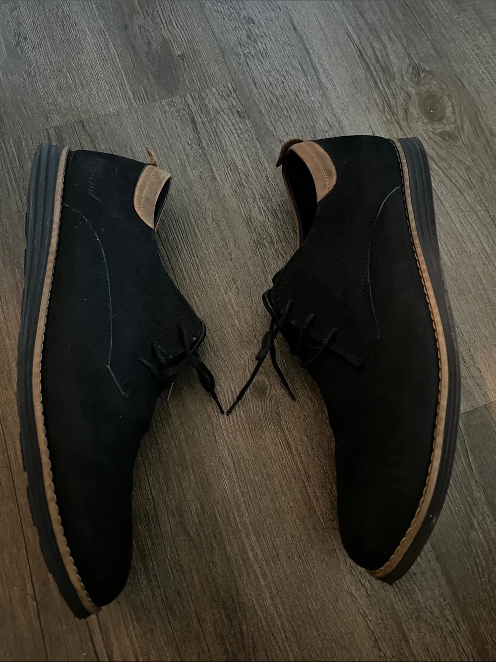 Timberland Black and Brown Derbys 44